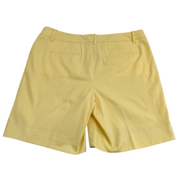 Talbots Size 14 Yellow Perfect Short - Picture 4 of 13